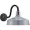 Progress Lighting Cedar Springs Collection Metallic Gray One-Light XL Wall Lantern P560091-082 - alternate 6